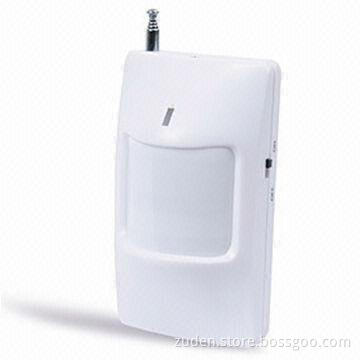 Wireless Passive Infrared Motion Detector with Low Power Indication, 12m Detecting Distance